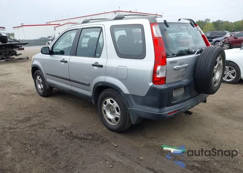 2006 Honda Cr-V Lx z USA, uszkodzony, nr VIN SHSRD78526U409026